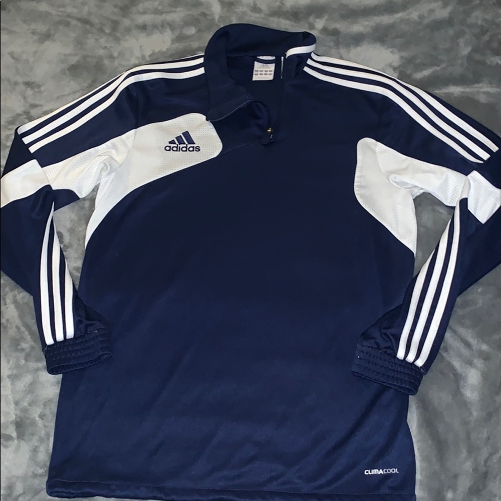 Adidas fleece pull over